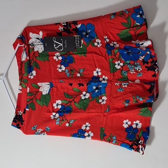 🟡SMASHED LEMONS | Peakcock Tropical Skirt NWT - Picture 2 of 6